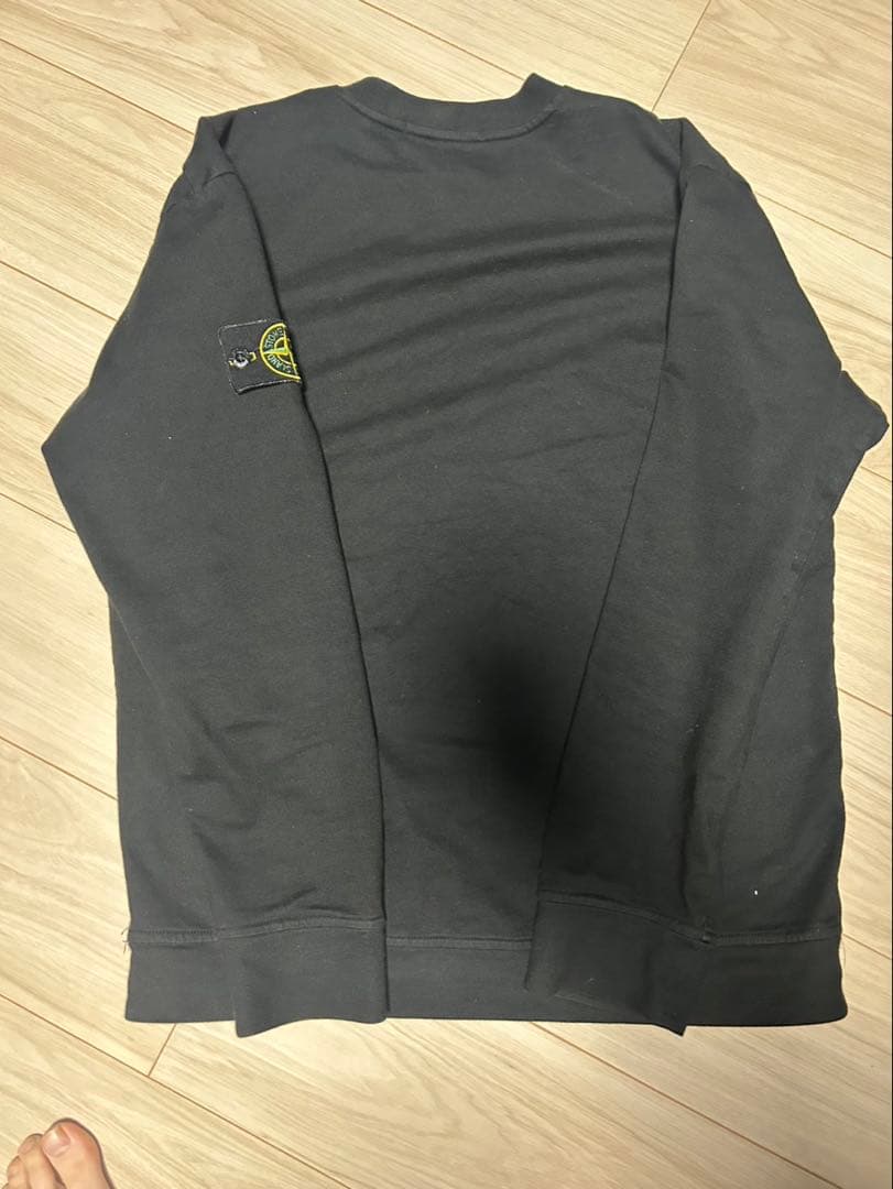 STONE  ブラック トレーナー　S