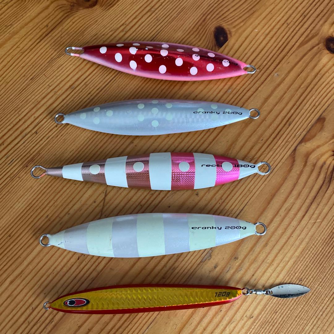 シーフロアコントロール　メタルジグ 5個セット