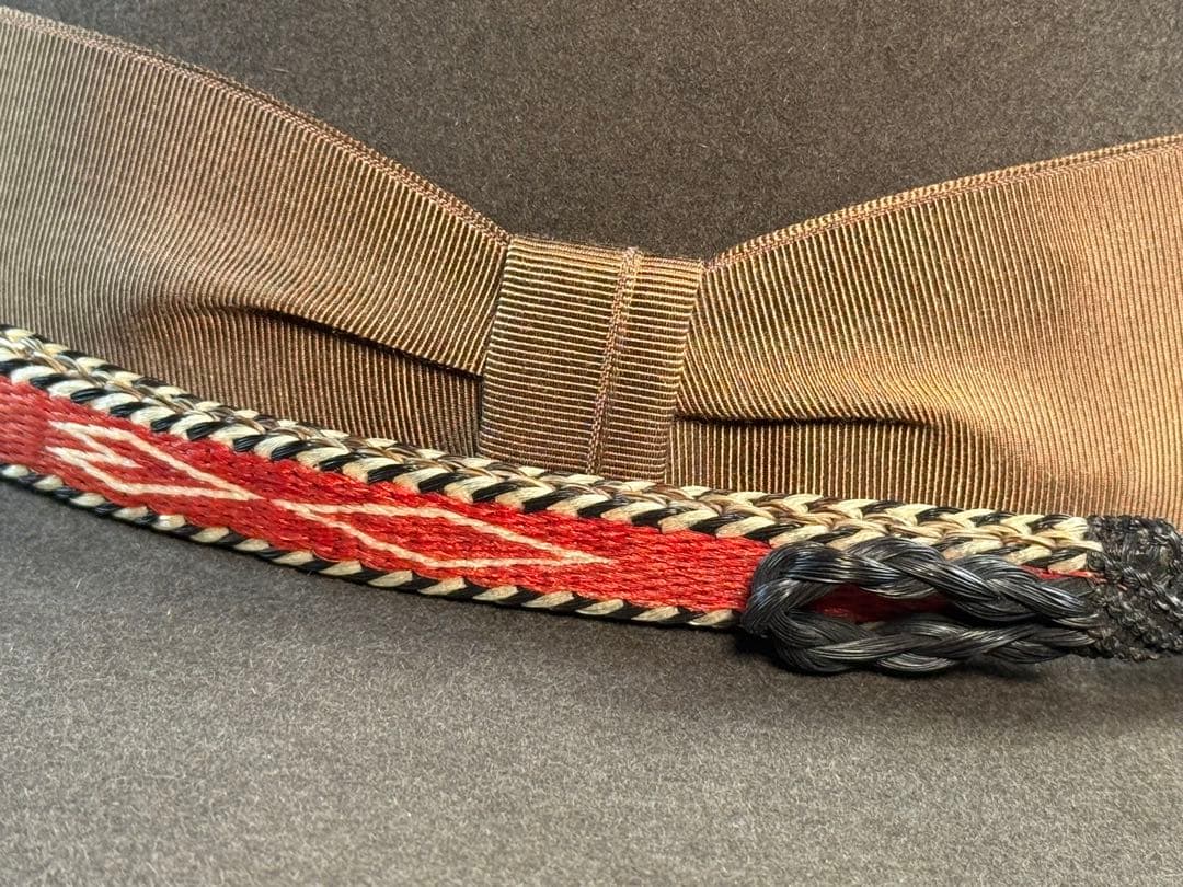 【希少品】Horse Hair Hat Band（ホースヘアーハットバンド）