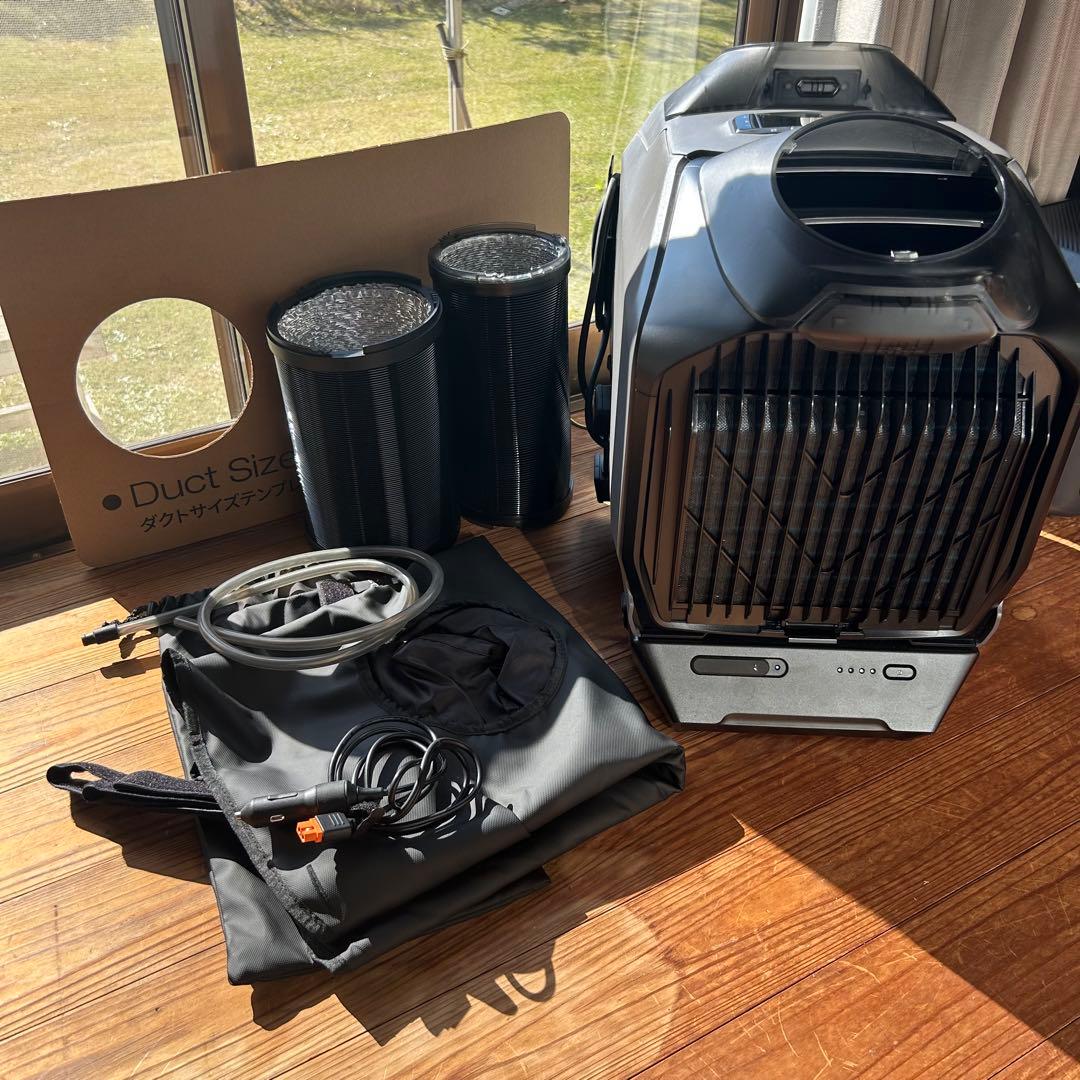 EcoFlow WAVE３+専用バッテリーセット+窓シート