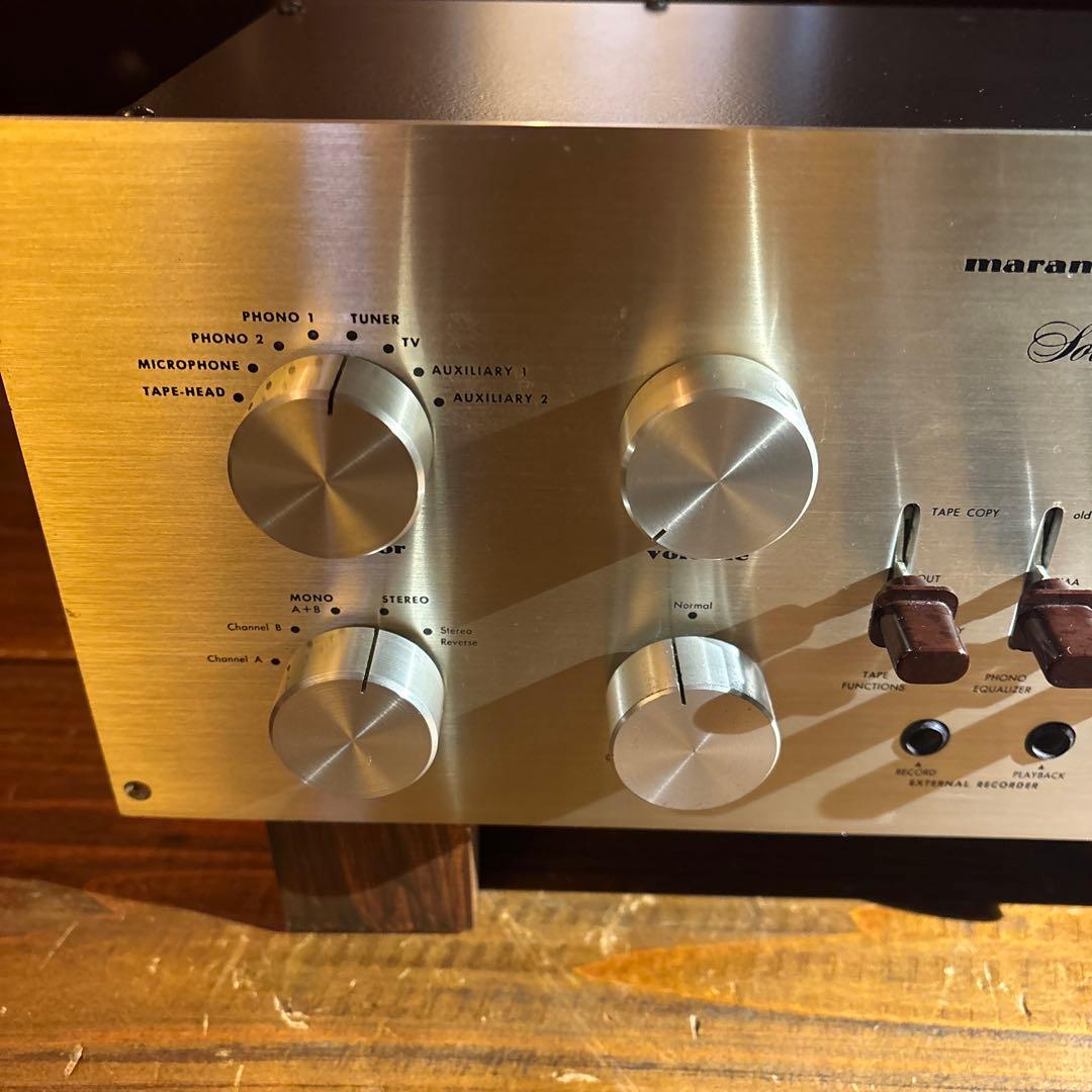マランツ#7T極上美品プリアンプウッドケース付きます。