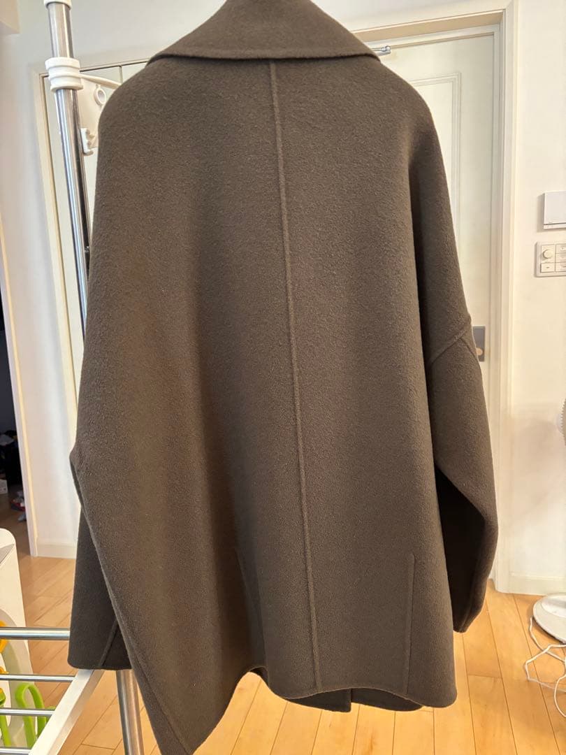 【値下げ・美品】CLOCHE ピーコート（ブラウン）