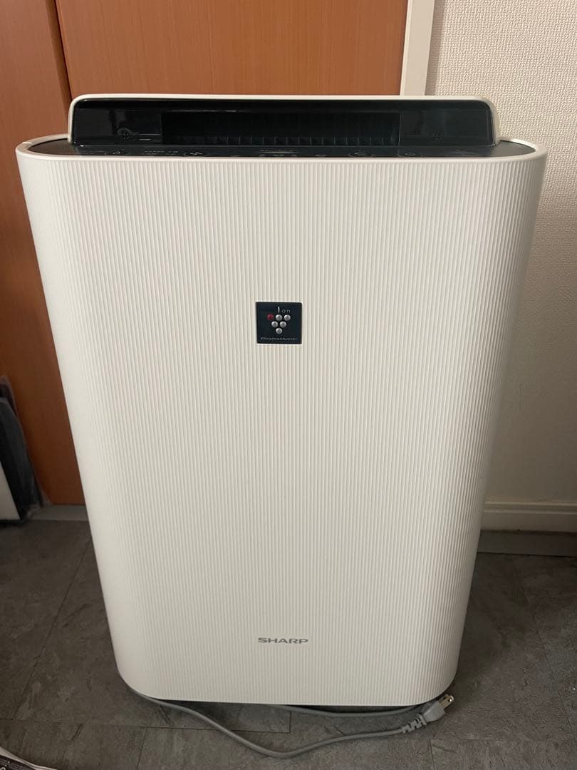 【美品】2020年製　SHARP 空気清浄機 KC-J50-W ホワイト