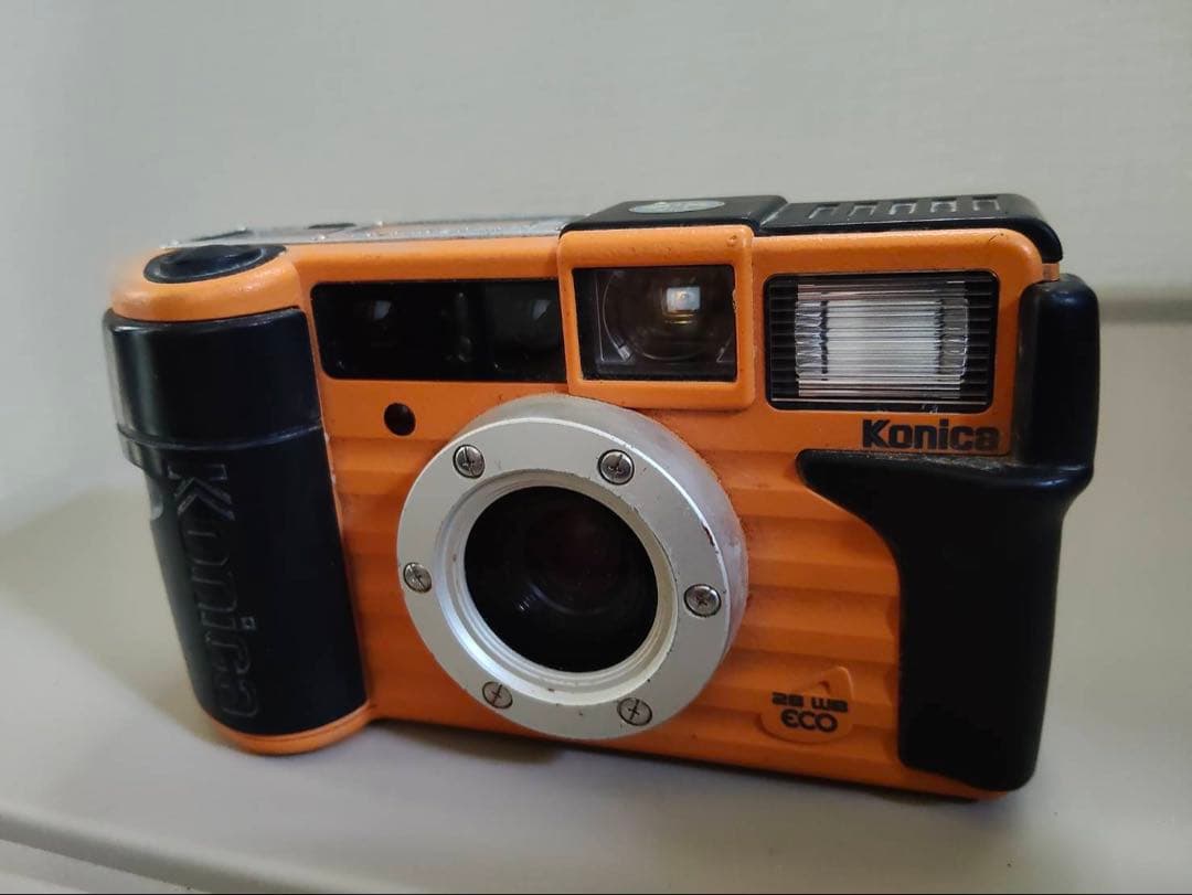 コニカ Konica 現場監督 28 wb オレンジ