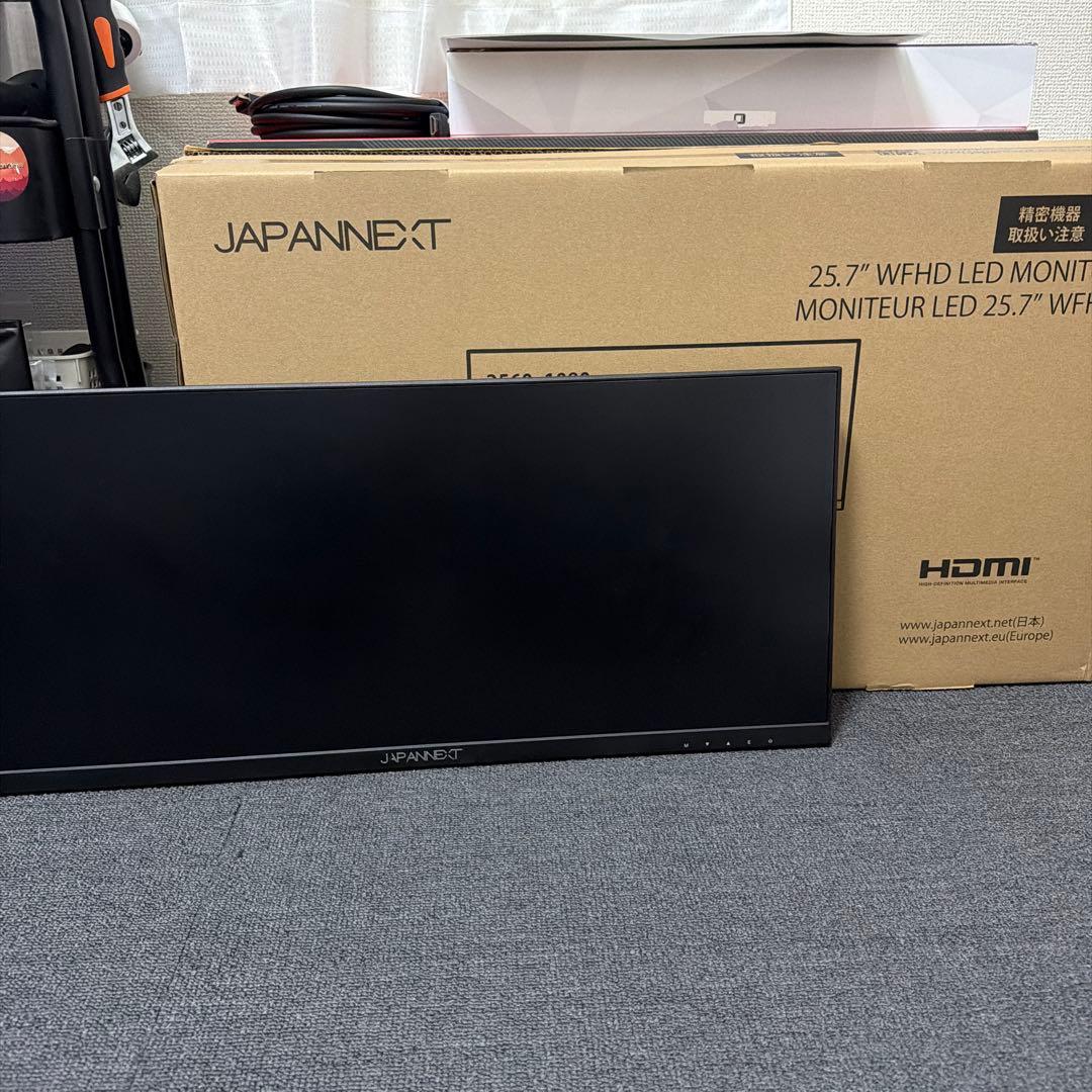 JAPANNEXT IPS257WFHD 25.7インチ ウルトラワイドモニター