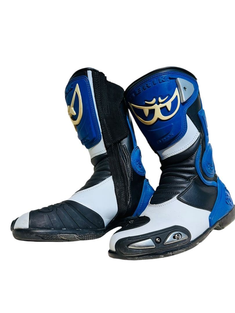 おまけあり！人気！美品！BERIK バイクブーツ 44 27.5㎝ 手袋