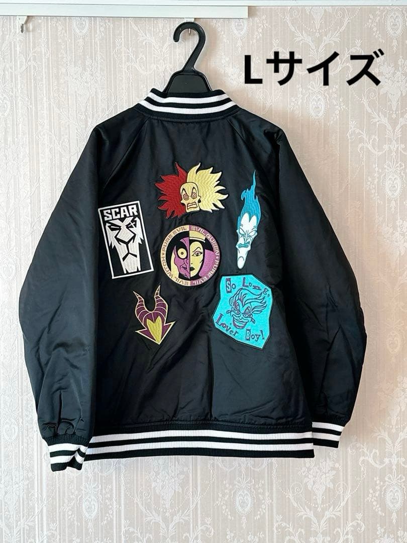 新品 ディズニー ヴィランズ スカジャン Lサイズ ハロウィン ユニセックス