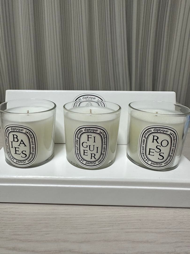 diptyque ミニキャンドル コフレ 70g×3個セット