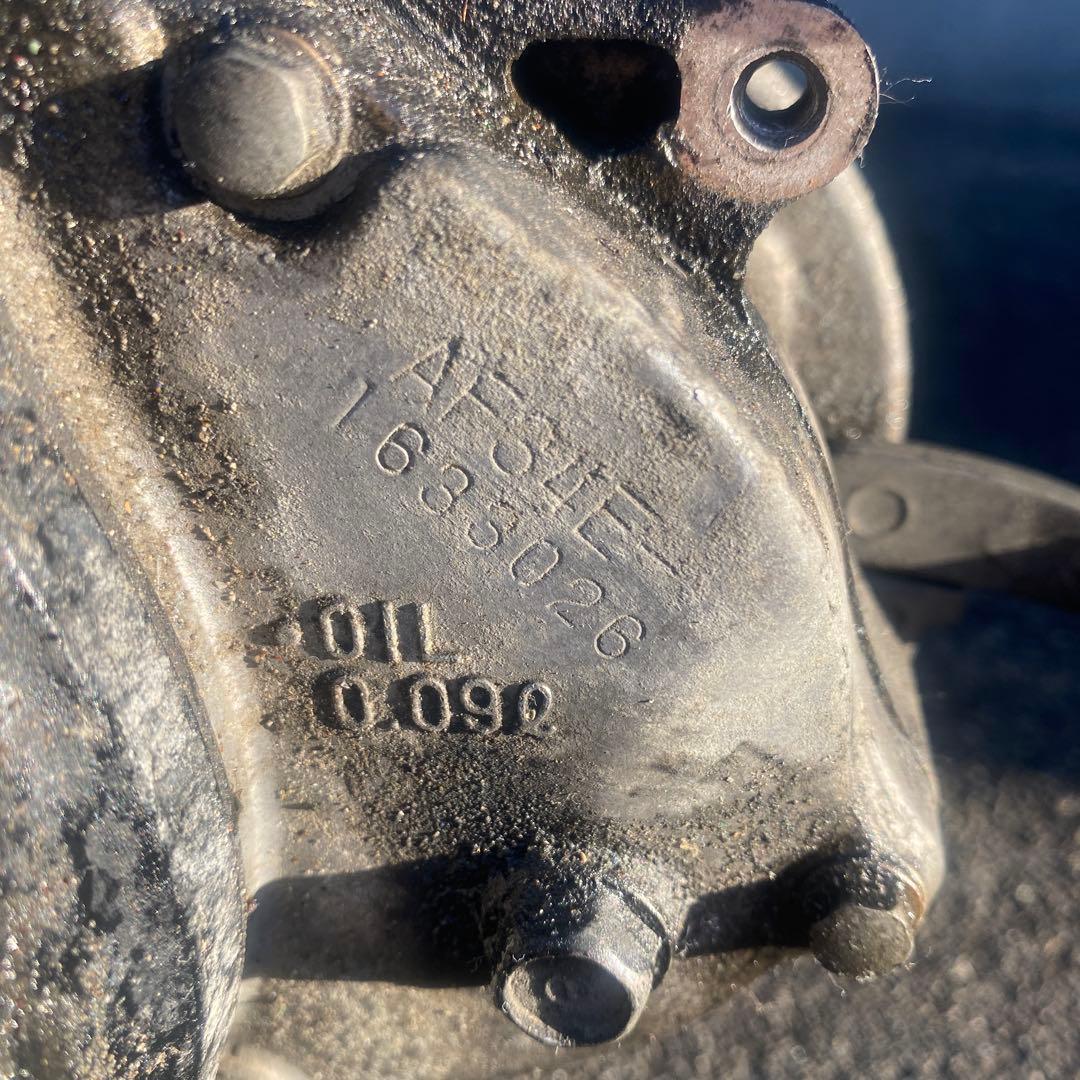 af34エンジンライブdio キャブレター　付き　実動車から下ろしました