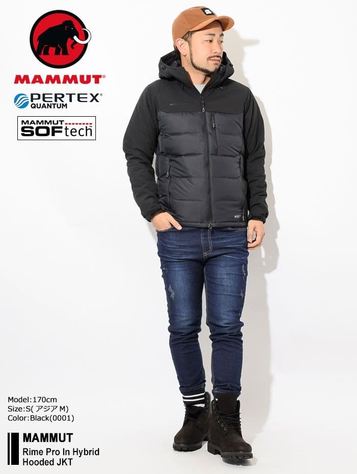 【美品】MAMMUT Rime Pro In Hybrid JKT グリーン L