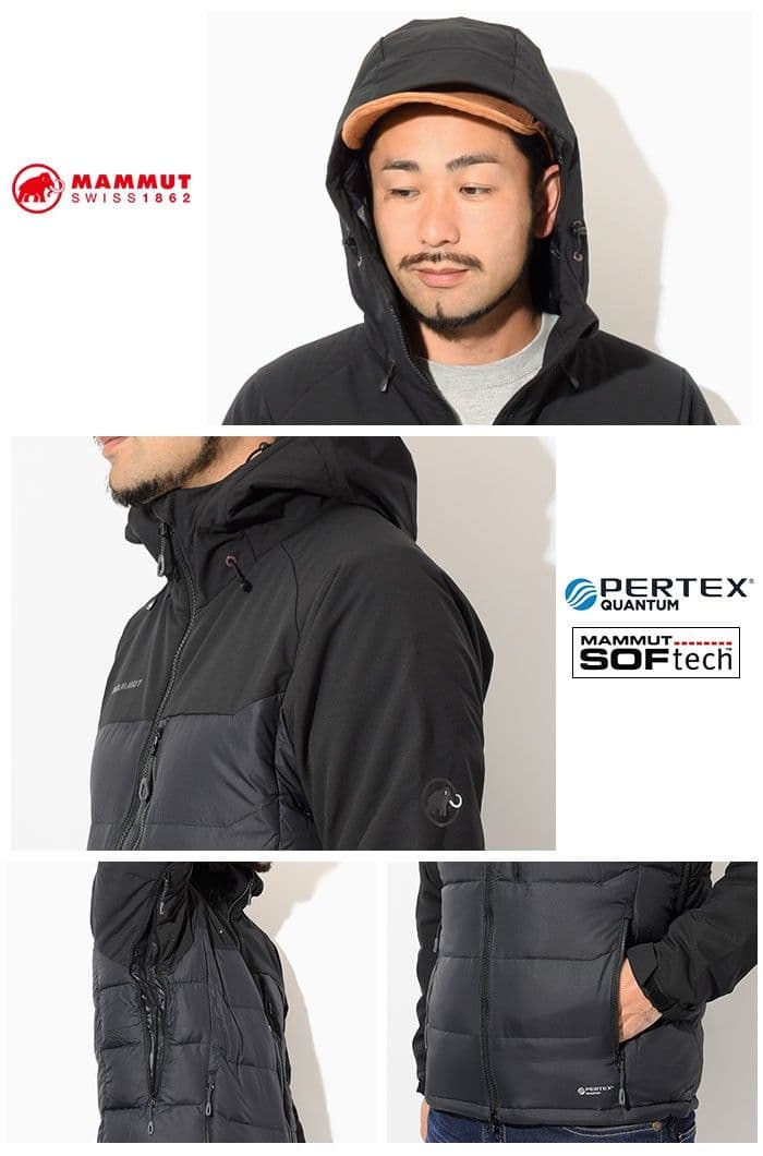 【美品】MAMMUT Rime Pro In Hybrid JKT グリーン L