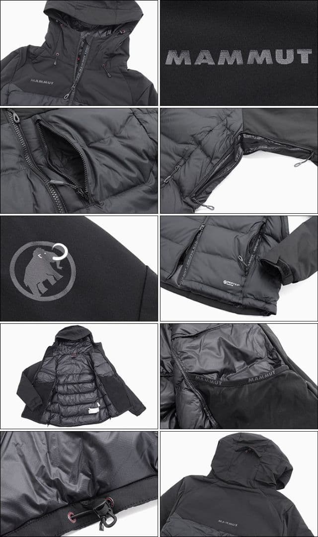 【美品】MAMMUT Rime Pro In Hybrid JKT グリーン L