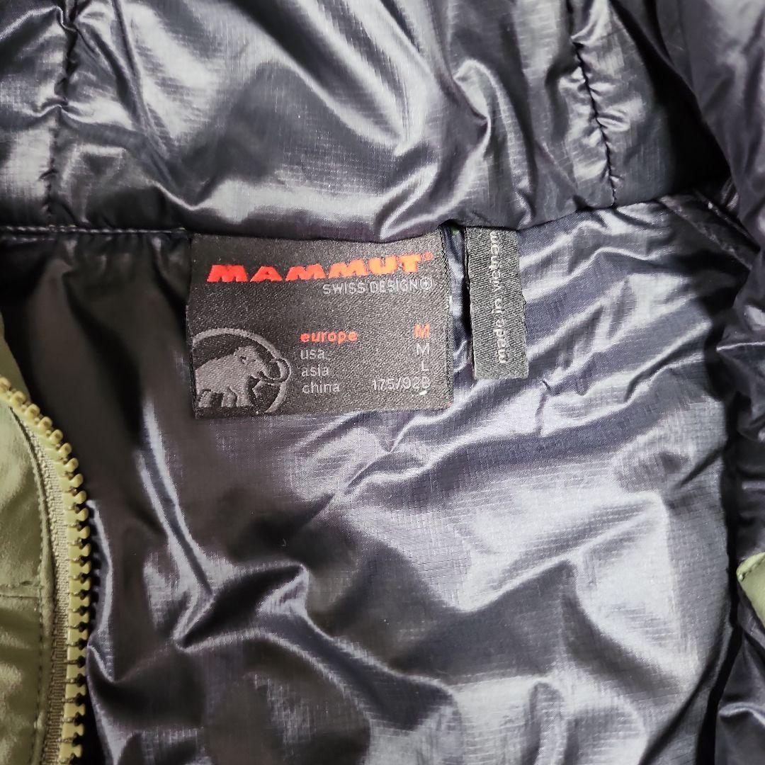 【美品】MAMMUT Rime Pro In Hybrid JKT グリーン L