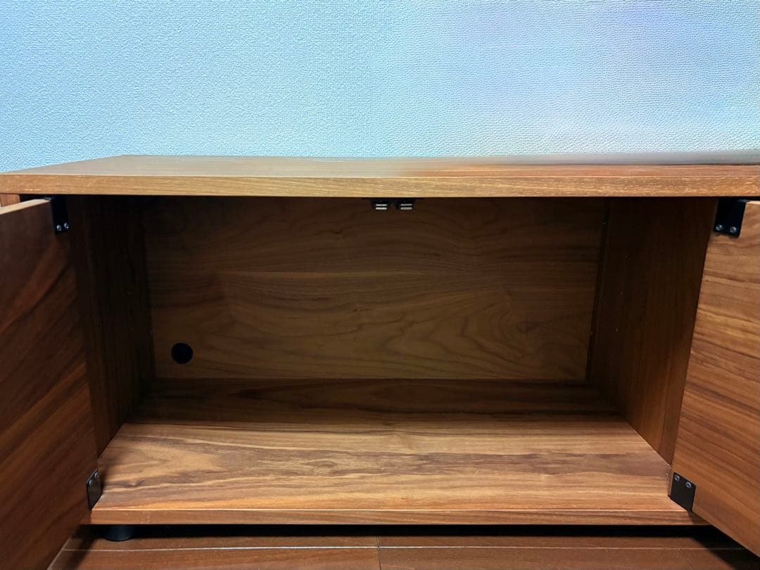 【成約済】無印良品スタッキングキャビネット／ウォールナット材