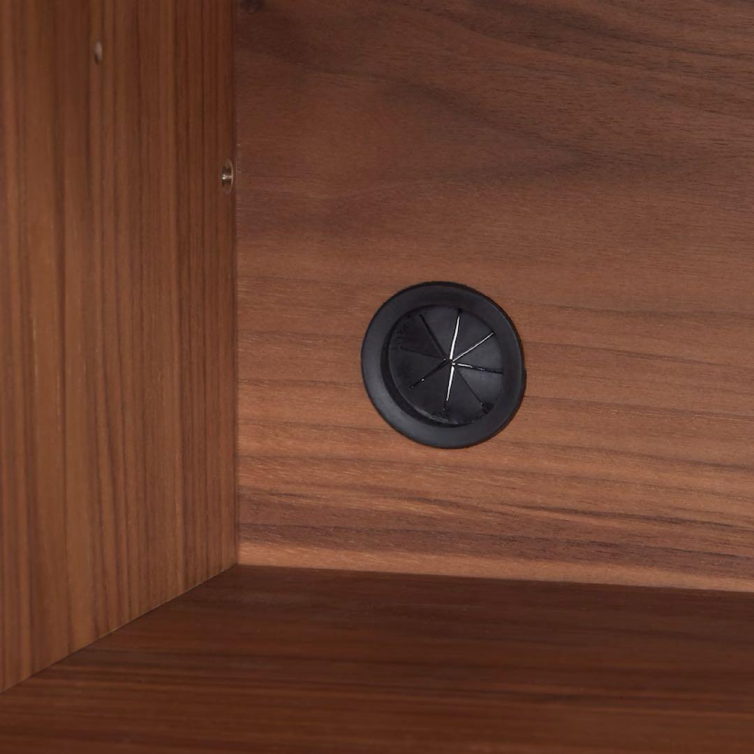 【成約済】無印良品スタッキングキャビネット／ウォールナット材