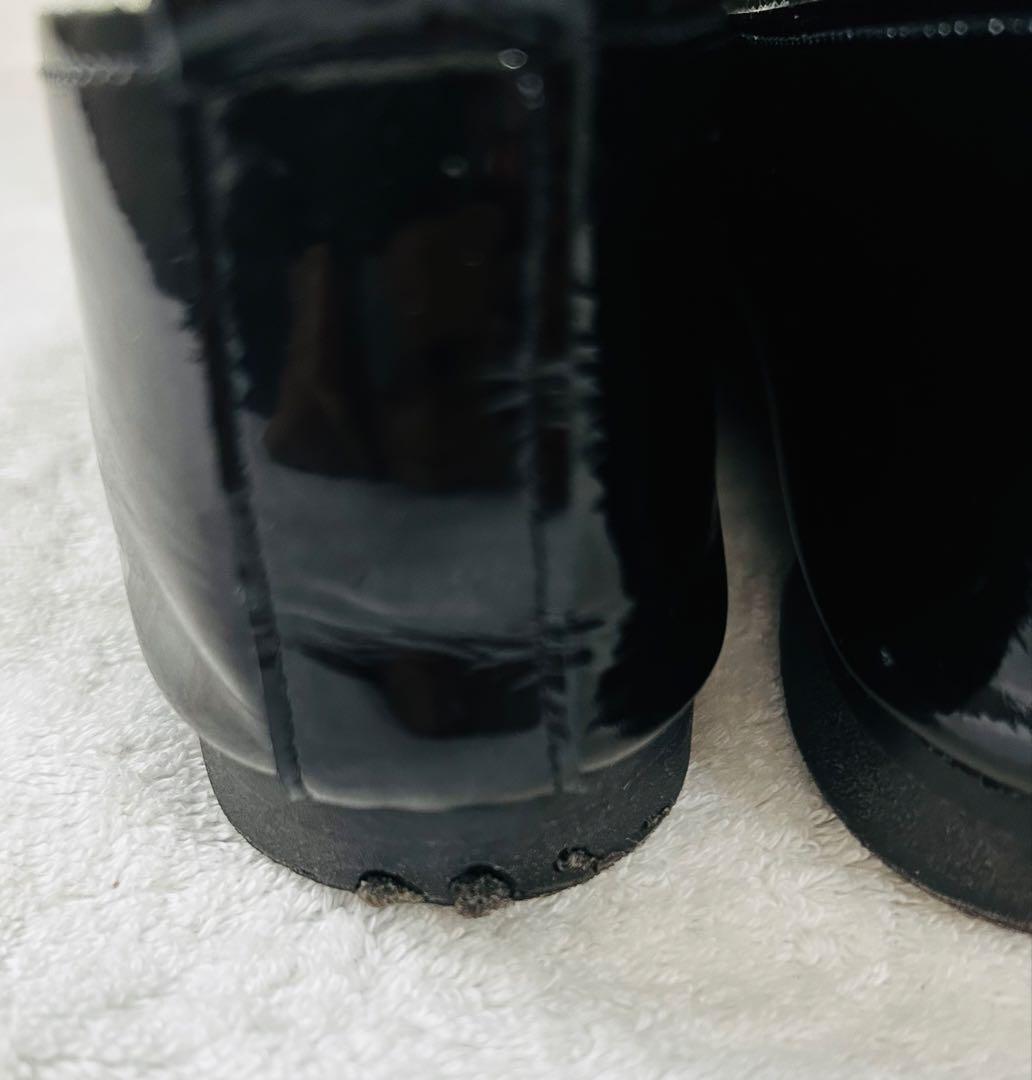 りんごりんご！OUR Emi ランブルダンス レザー スリッポン