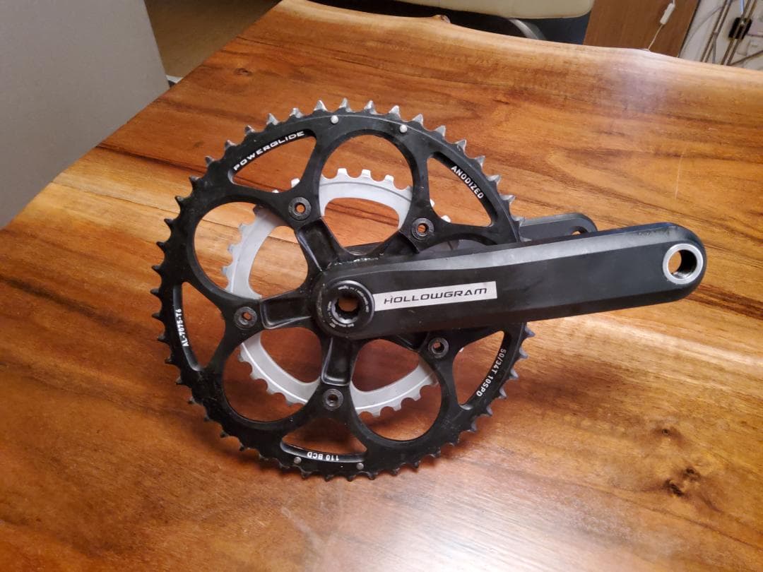 Cannondaleクランクセット 165mm + Stages パワーメーター