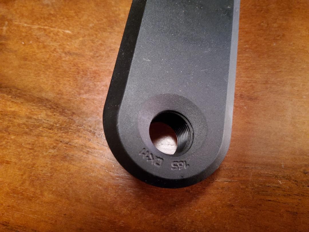 Cannondaleクランクセット 165mm + Stages パワーメーター