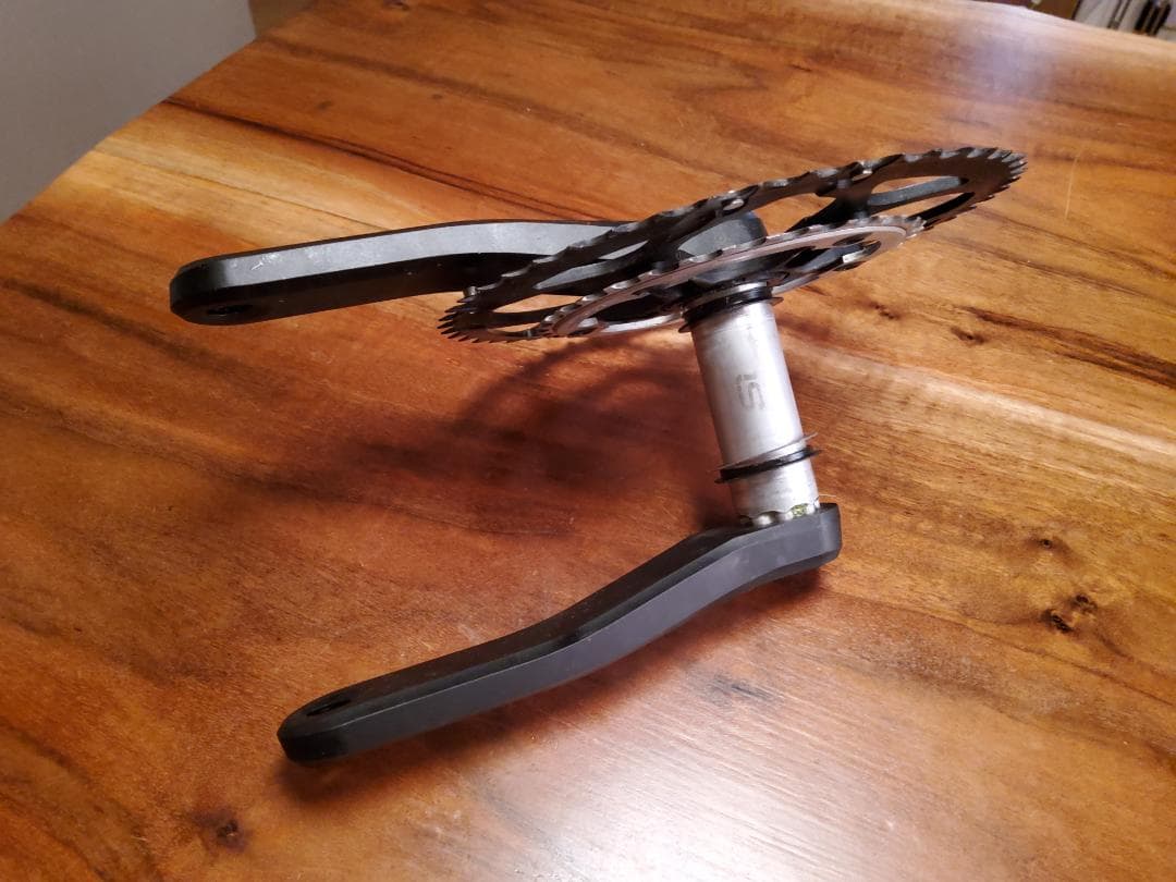 Cannondaleクランクセット 165mm + Stages パワーメーター