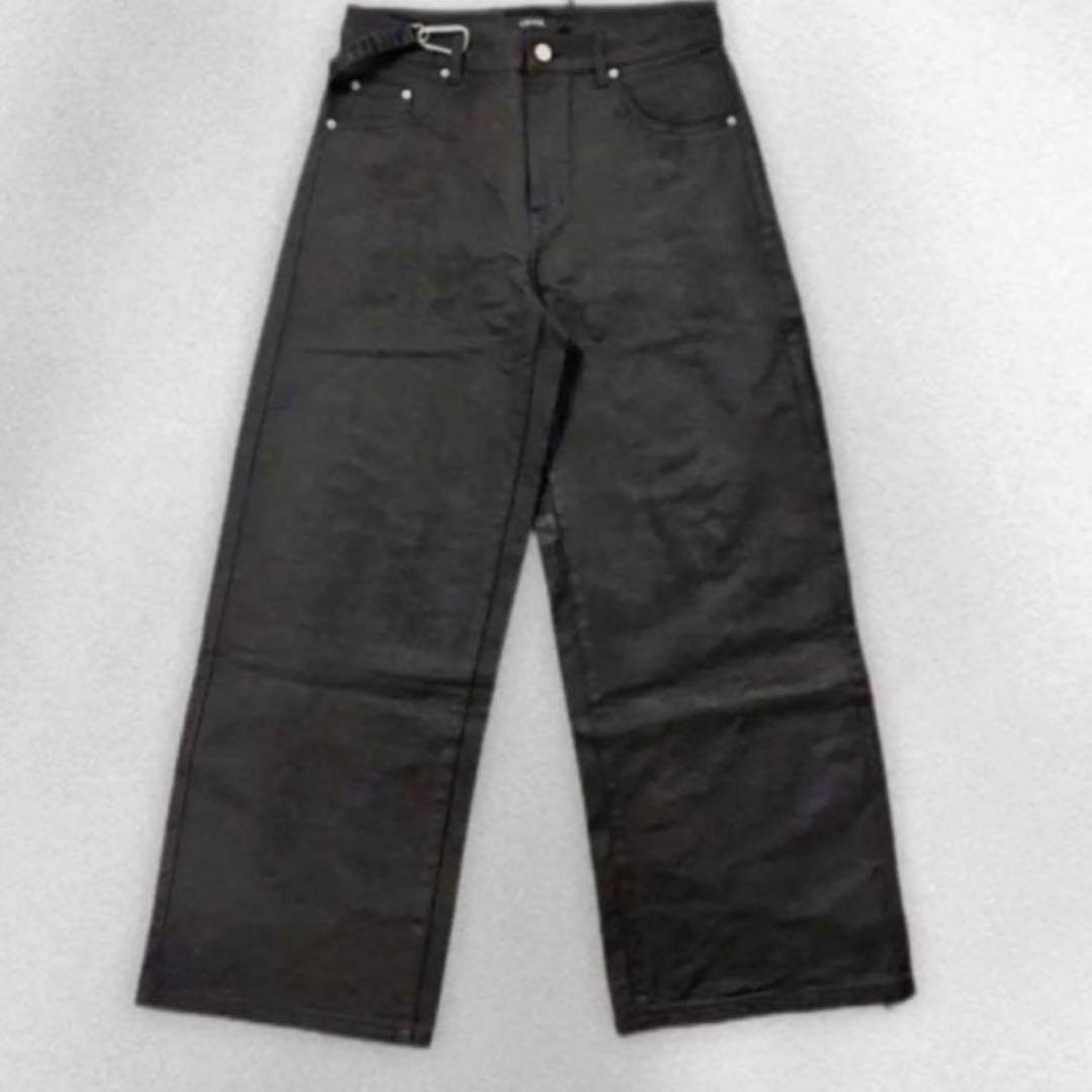 パンツ goar archive STRAPPED BAGGY OIL PANTS