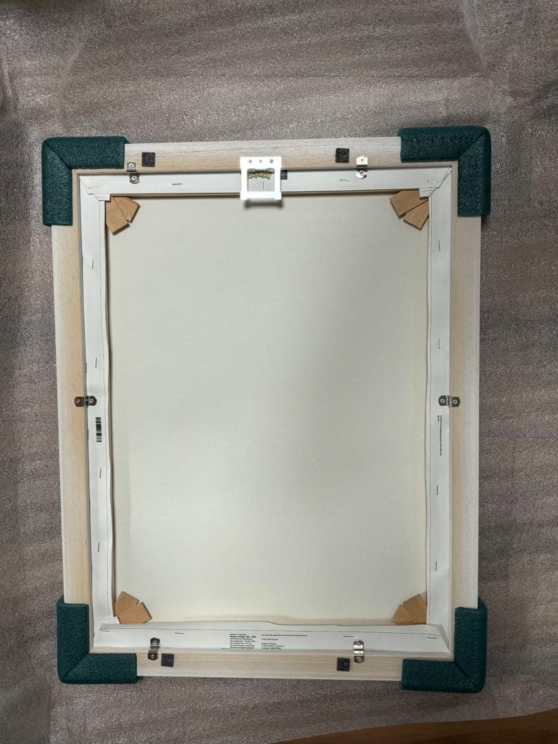 ゴッホ展 ピカチュウ キャンバス サイズM（50×65） 白木枠 証明書付き