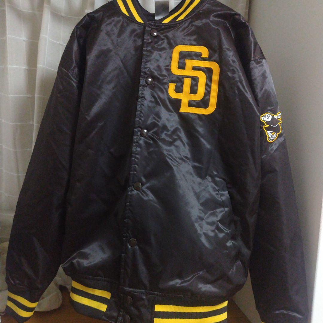 SDロゴ ブラウン ナイロンジャケット