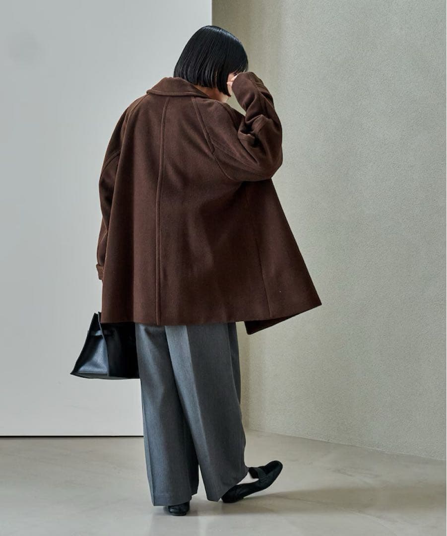 【ruu】 FREAK'S STORE 3WAY ウール ジャケットコート