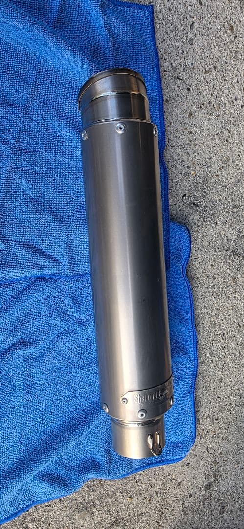 しゃぼん玉汎用チタンサイレンサー