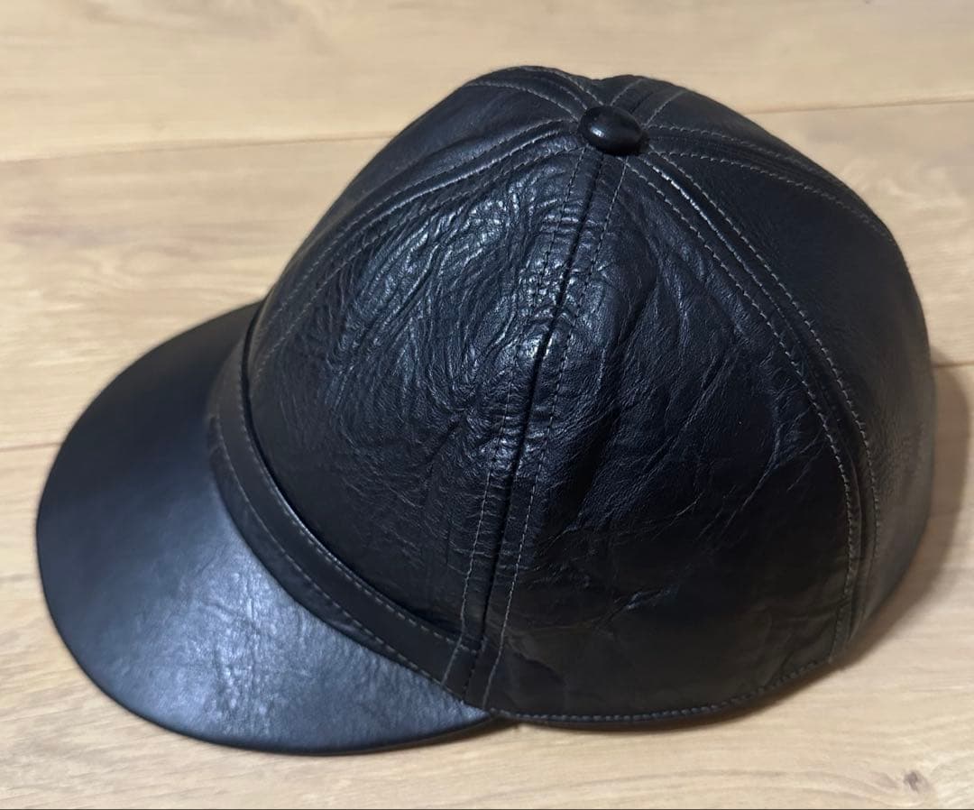 アットラスト ホースハイド レザーキャップ