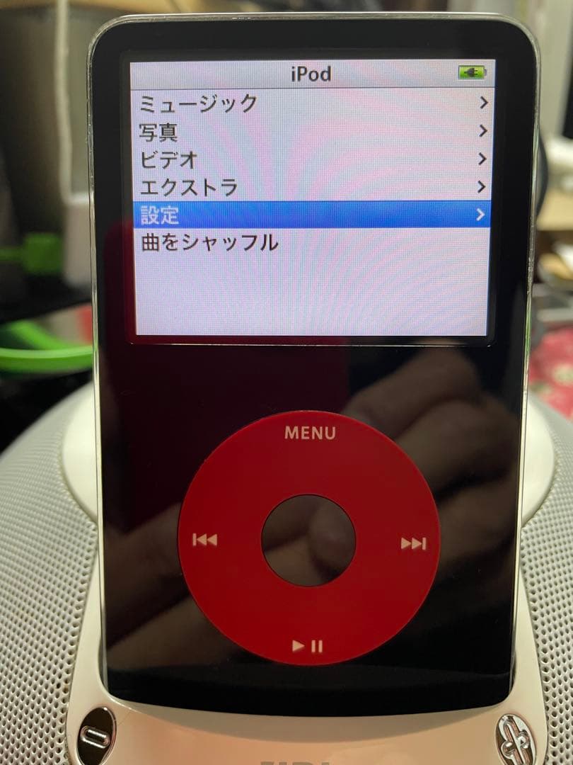 iPod classic 30GB U2モデル　MA664J 新品バッテリー