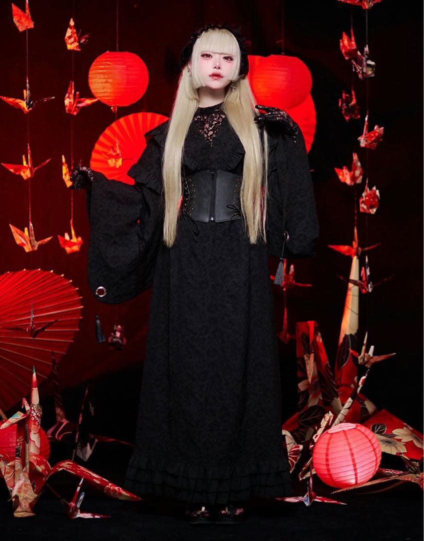 ililil はんなり地雷ちゃん着物セーラーsetup