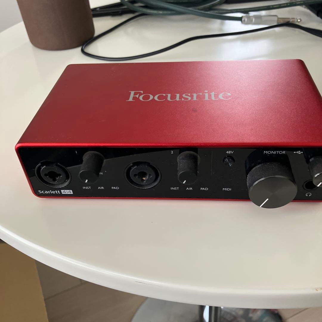 DTM・DAW Focusrite Scarlett 4i4 3rd gen