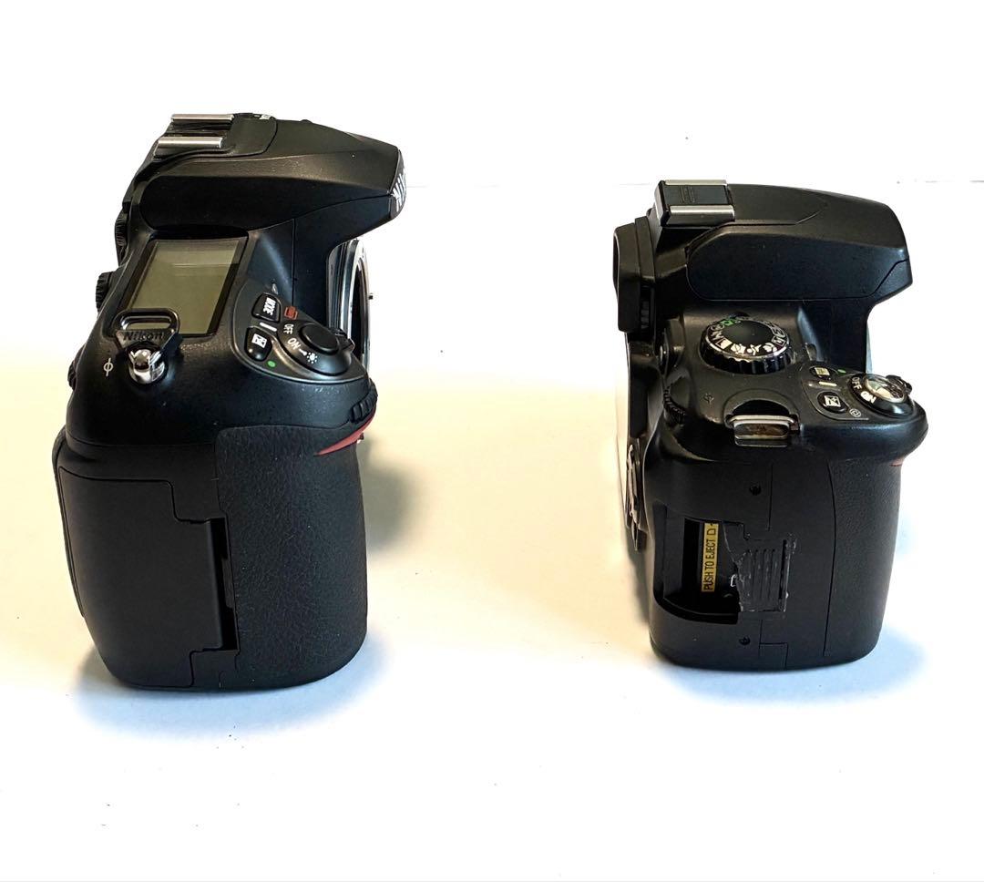 【Nikon】 D200／D40 デジタル一眼レフカメラ 2台セット