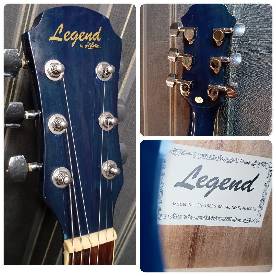 Legend レジェンド FG-15 アコースティックギター ブルー 初心者