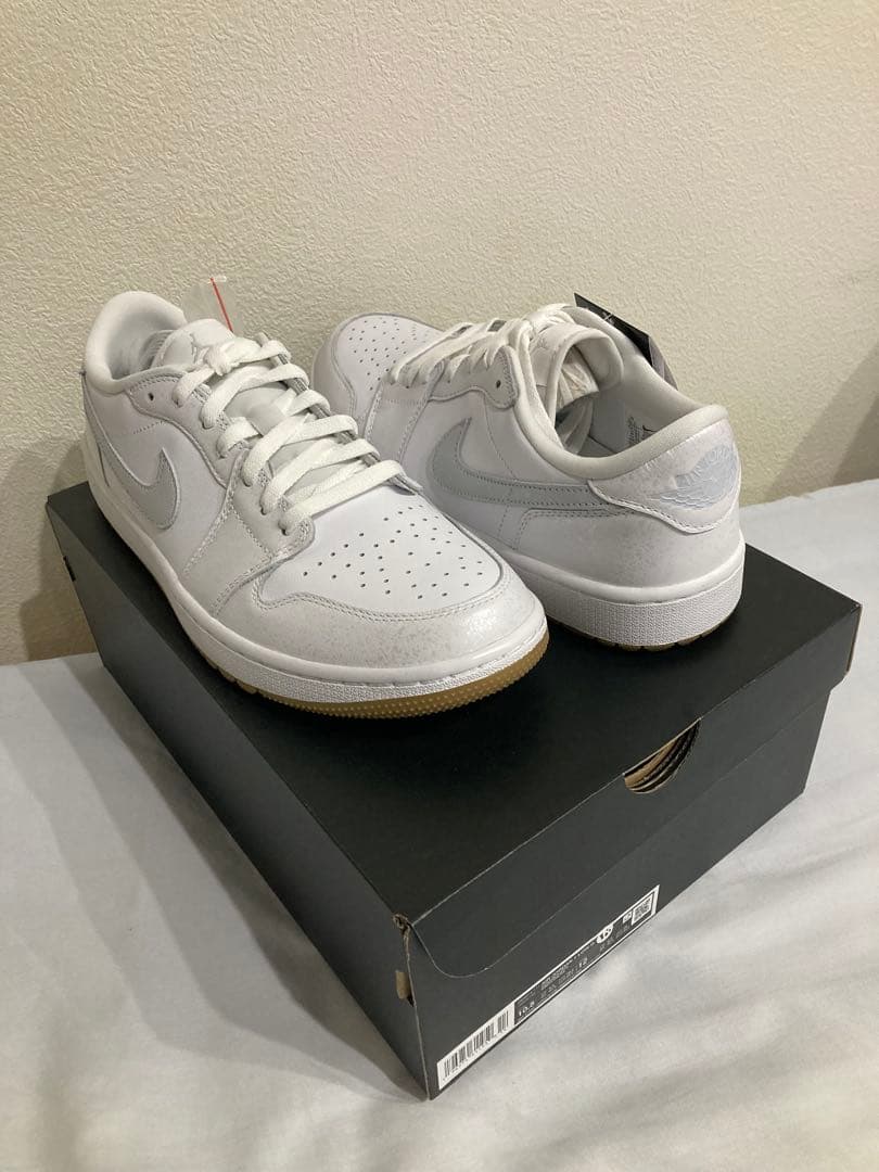 【期間限定】AIR JORDAN 1 LOW G（white-gray）