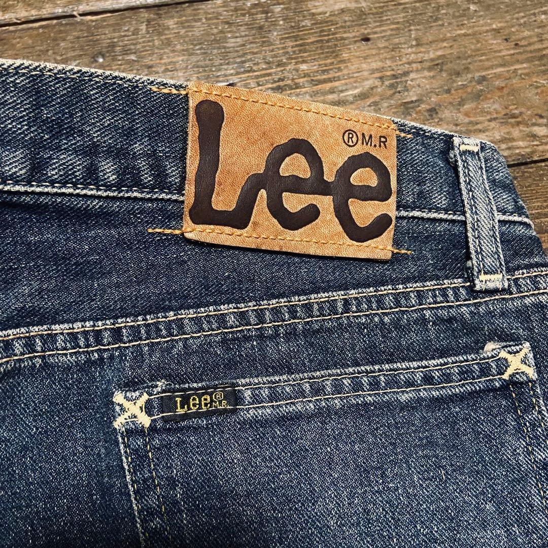 Lee リー ライダースridersサイド黒タグ復刻ベルボトムブーツカットW34