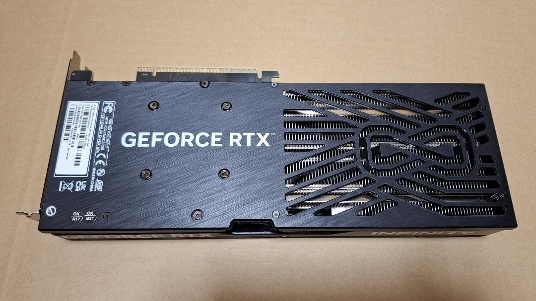 Palit製グラボ　 RTX 5060 Ti 16GB