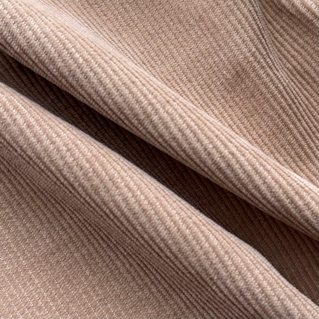 ラルディーニ テーラードジャケット 段返り3B コーデュロイ ベージュ 46