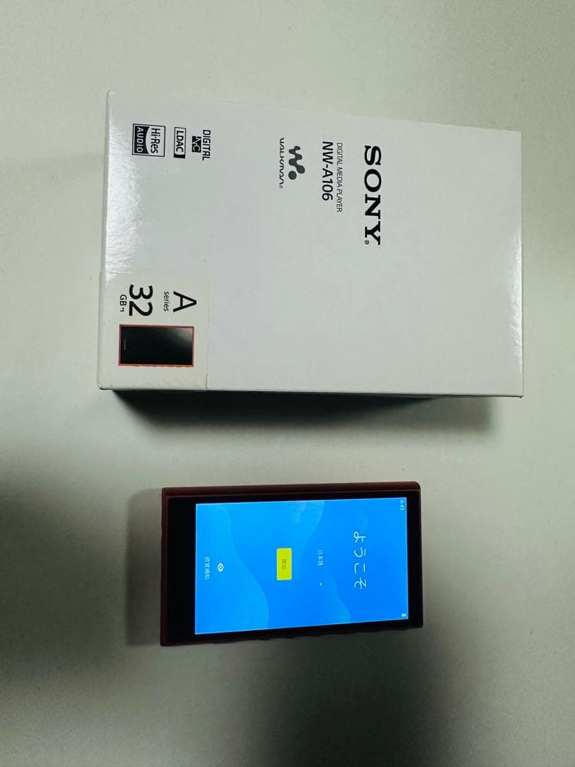 ポータブルプレーヤー SONY NW-A106 32GB