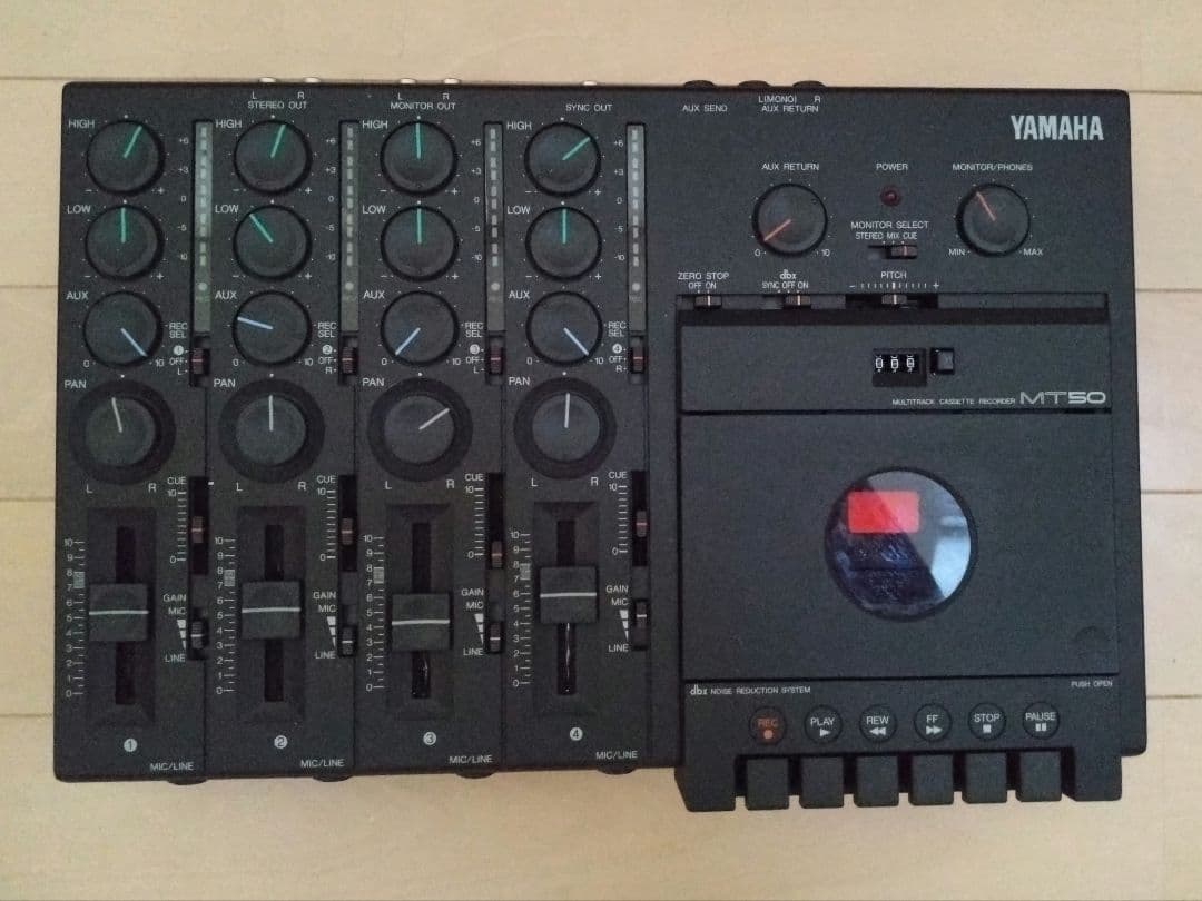 YAMAHAマルチトラックカセットレコーダー カセットMTR MT50 ジャンク