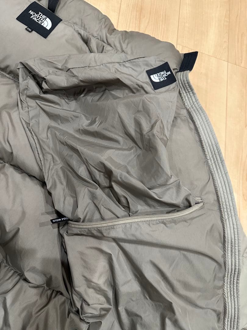ノースフェイス ヌプシ　ダウンジャケット nd92335 グレー XXL