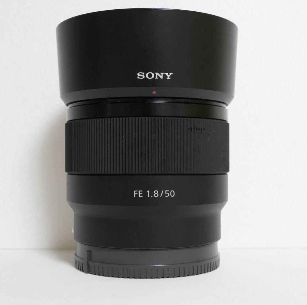 【極美品】SONY FE 50mm F1.8 単焦点 SEL50F18F