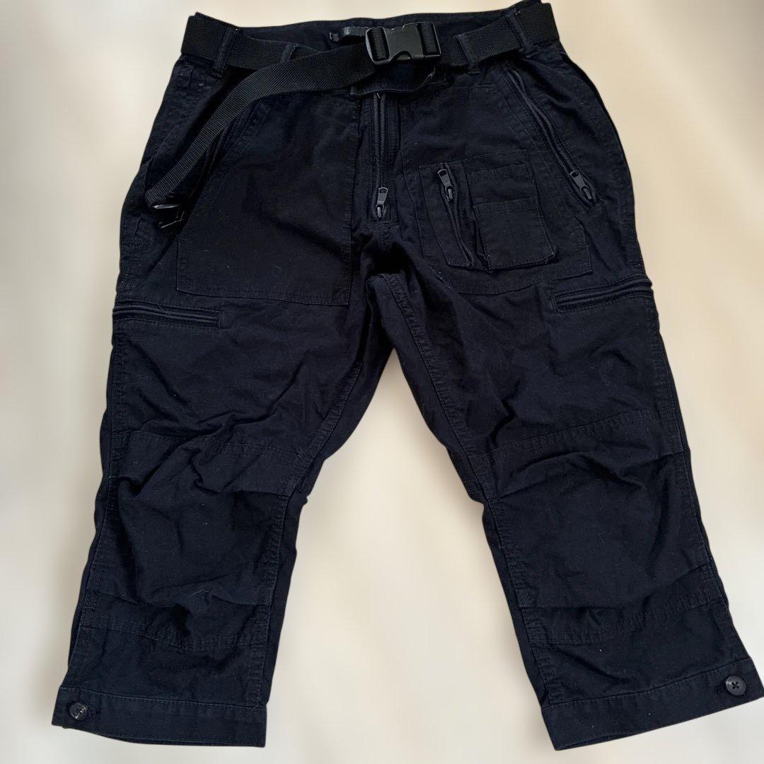 ripvanwinkle 3/4パラシュートパンツ