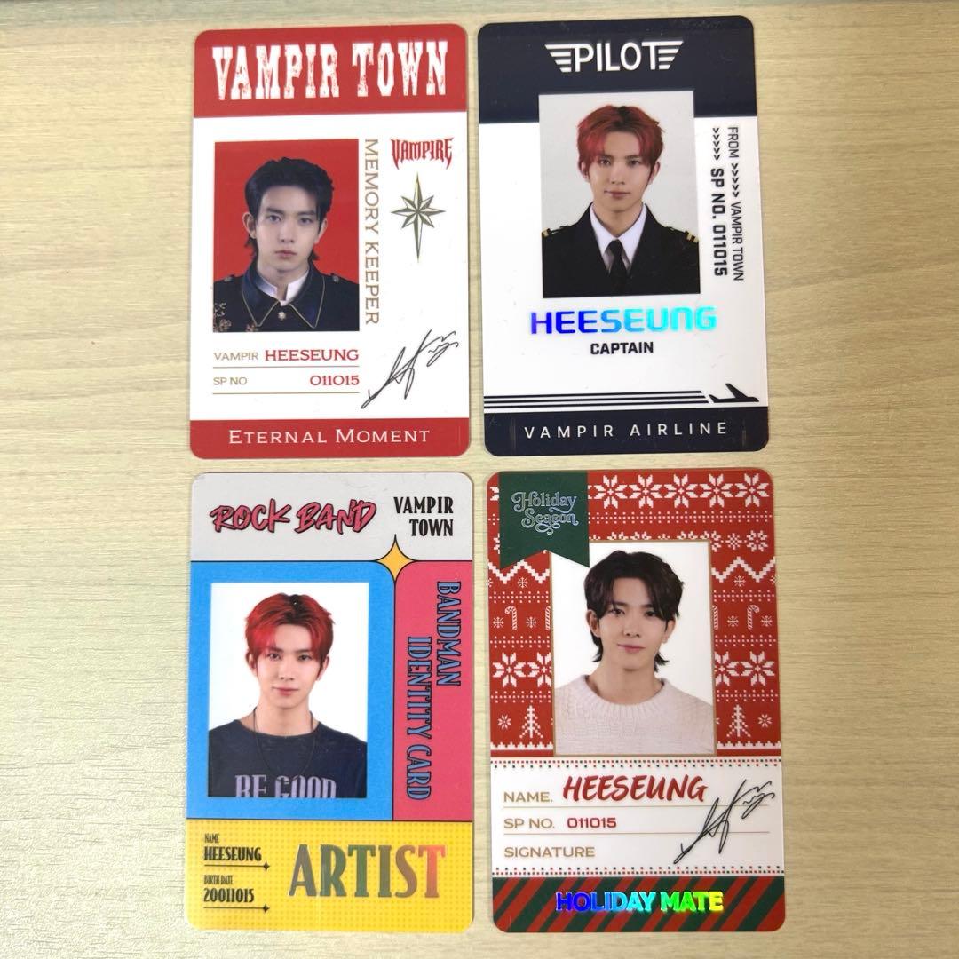 enhypen world sp card ヒスン