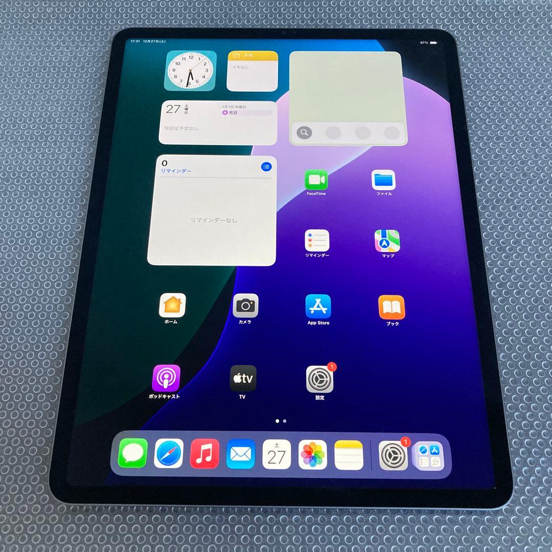 296 比較的美品☆電池良好☆iPadPro5第5世代128GB12.9インチ☆