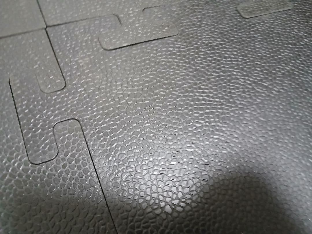 IVANKO(イヴァンコ) ブラックラバーフロアマットセンター 6枚 CTR-4