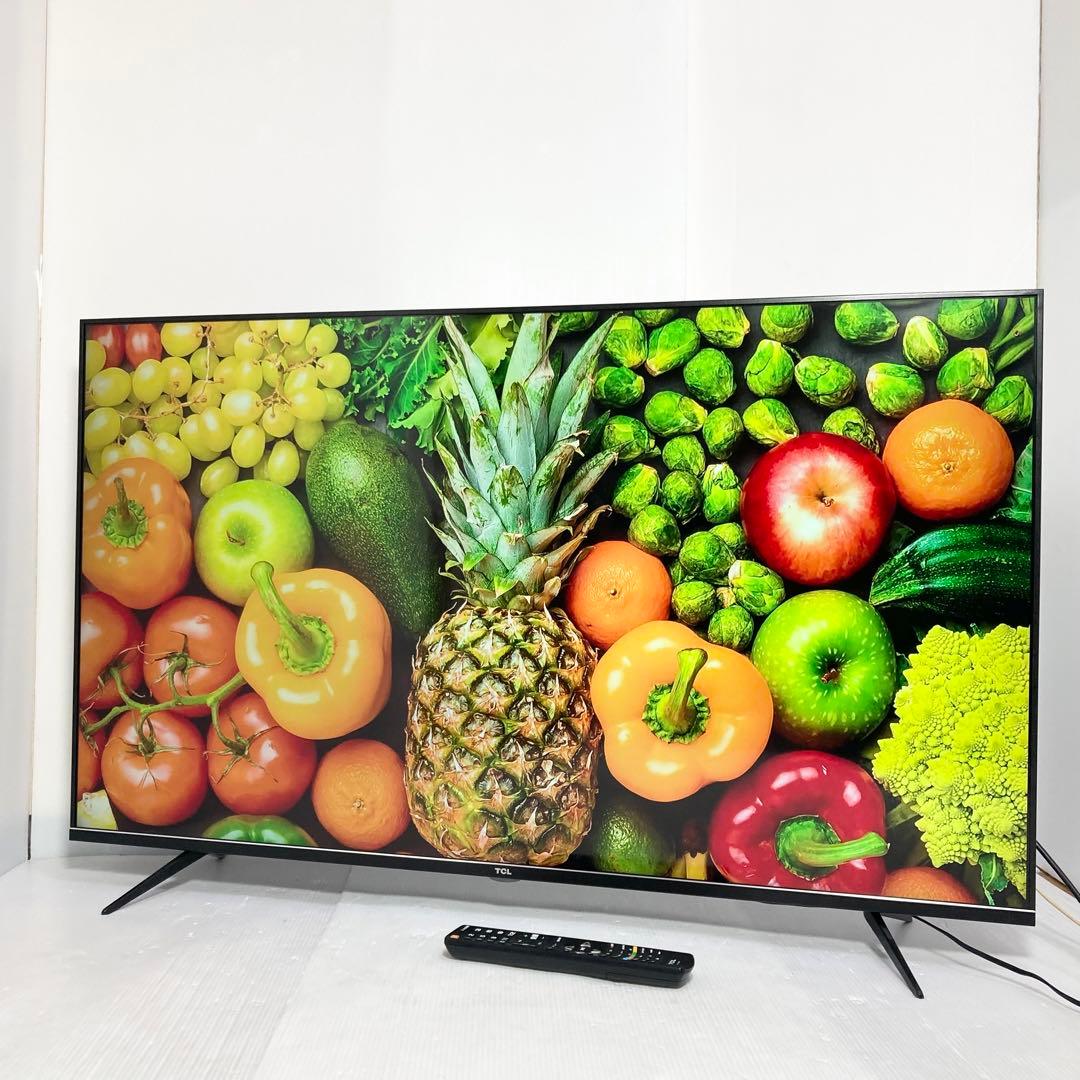 極美品 TCL 50インチ 4K液晶テレビ 50K600U 2019年製