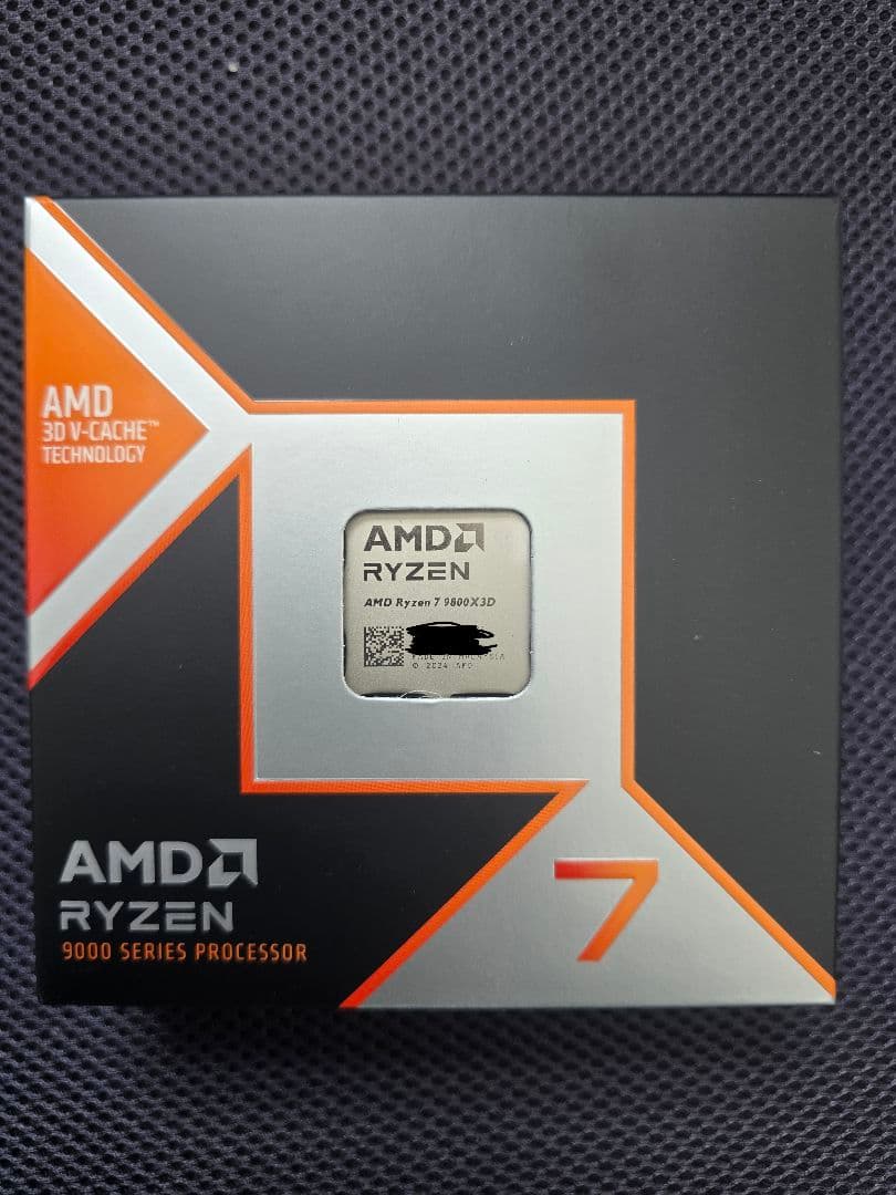 CPU CPU AMD Ryzen7 9800X3D