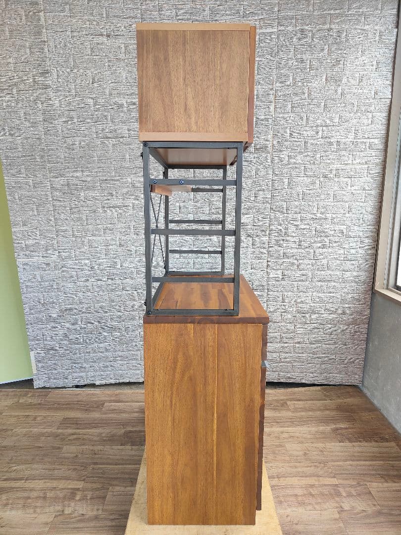 unico ウニコ SWELLA スウェラ キッチンボード W80 食器棚