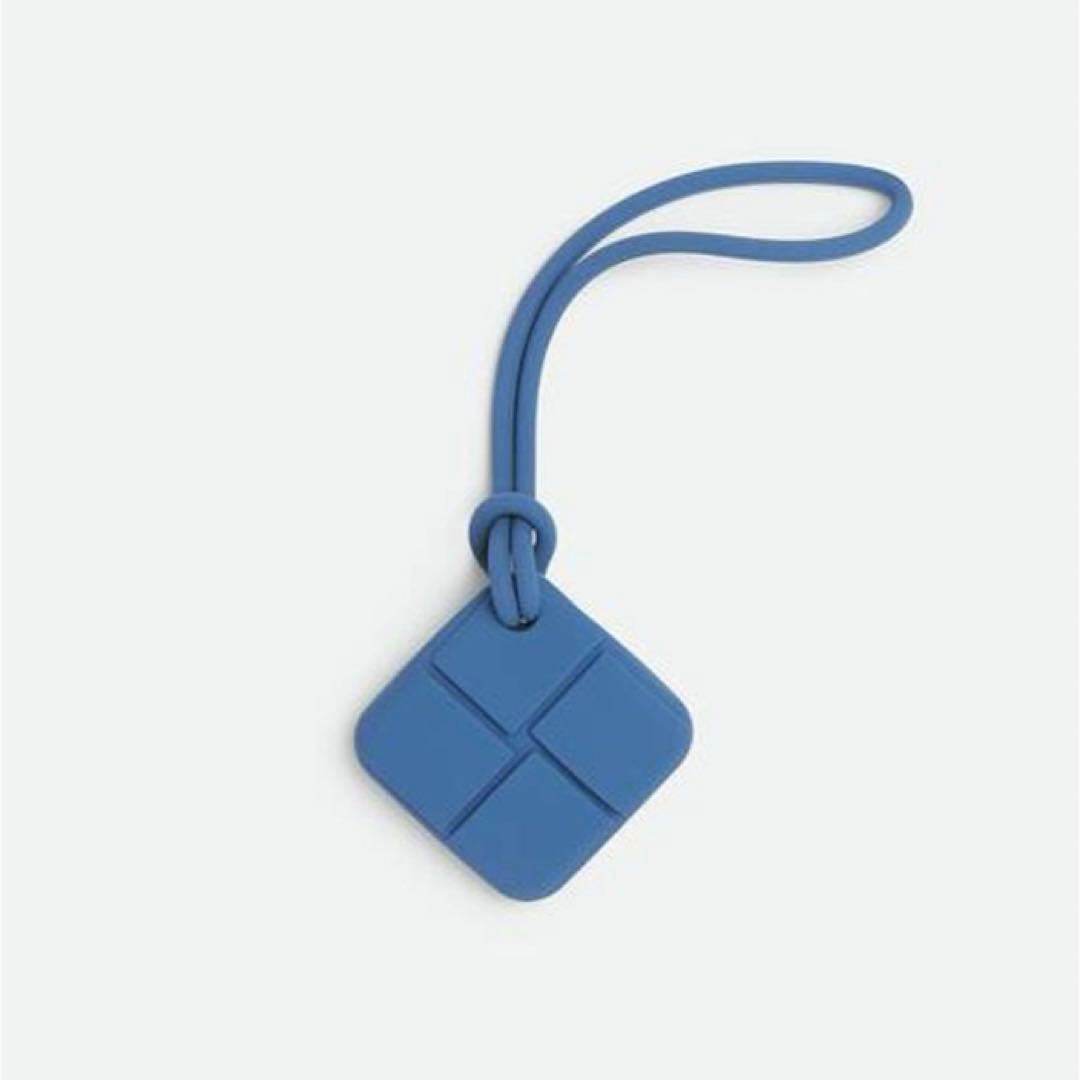 【新品】Bottega veneta ボッテガ airtag ケース ブルー